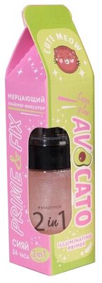 Beauty Fox мерцающий праймер-фиксатор для макияжа AvoCATo 60 мл