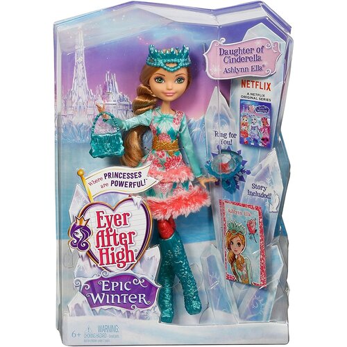 Ever Aftеr High Epiс Wintеr Аshlynn Еllа Doll Эшлин Эллa Эпичeскaя зима кукла hasbro ever after high главные герои эшлин элла