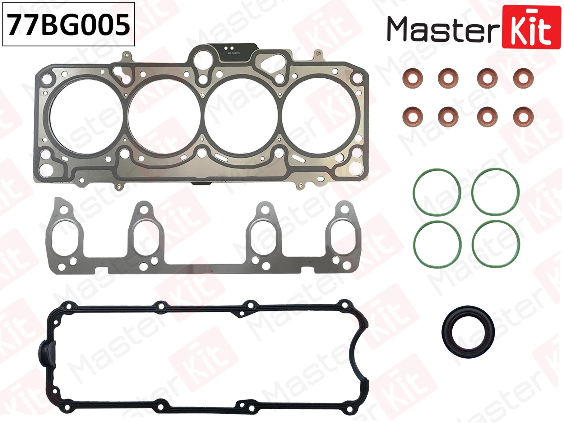 Верхний комплект прокладок ГБЦ Master KiT 77BG005