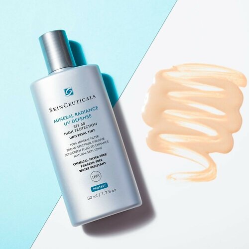 С тоном SkinCeuticals флюид Sheer Mineral UV Defense SPF 50, 50 мл universal tint