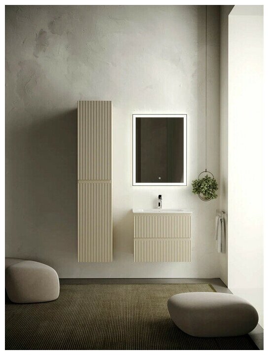 Тумба под раковину Sancos Snob R 60 SNR60CE beige soft - фото №7