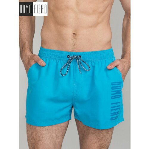 Шорты плавательные мужские Uomo Fiero 09SU_голубой_56