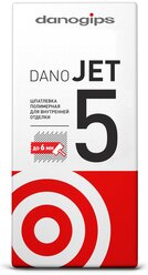 Шпатлевка DANOGIPS Dano Jet 5, белый, 25 кг