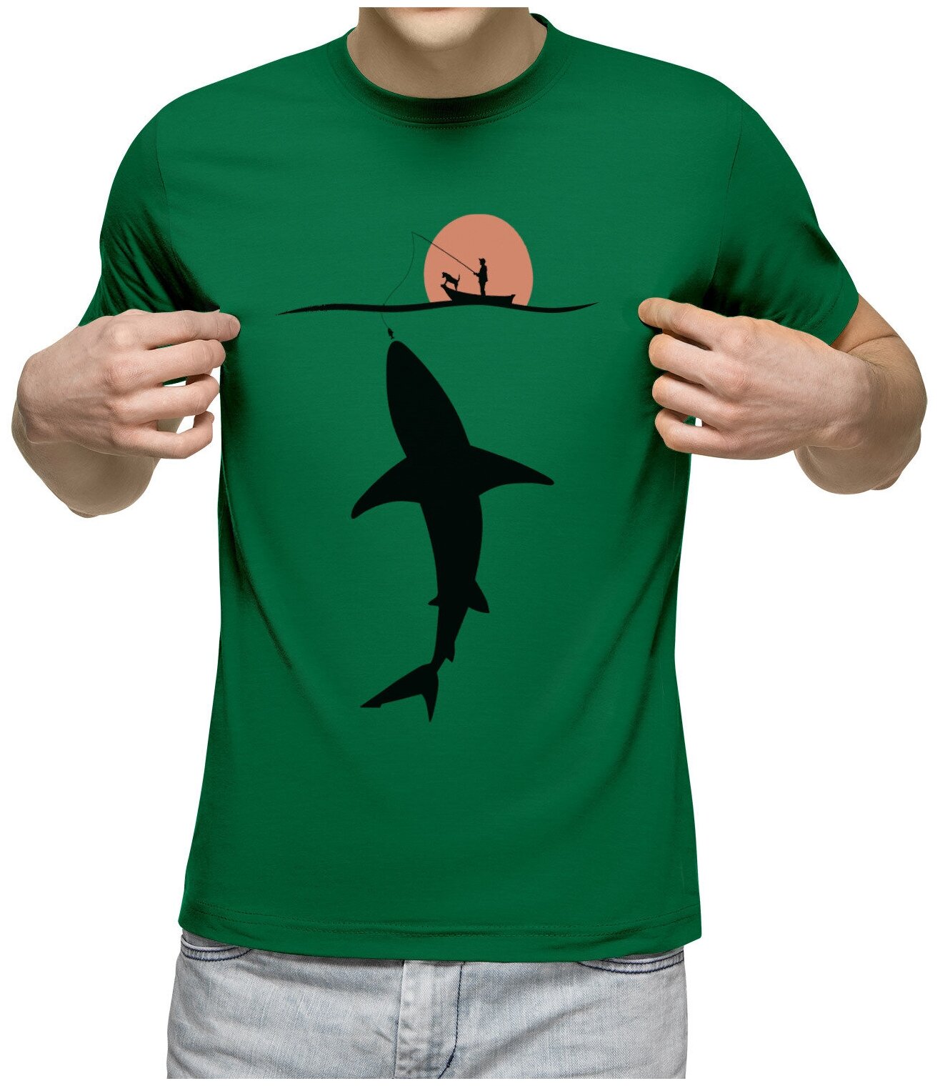 Мужская футболка «РЫБАЛКА (FISHING)»