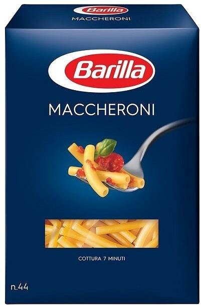 Упаковка 14 штук Макароны №44 Barilla Маккерони 450г