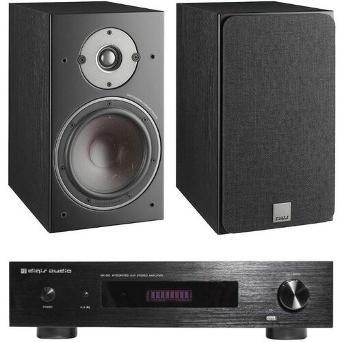 Комплект стерео системы Digis AUDIO MK-285 DALI OBERON 3 черный 9999000₽