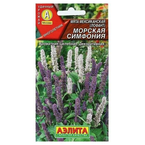 Семена Мята мексиканская Морская симфония Прян 0,05 г 9 упаковок