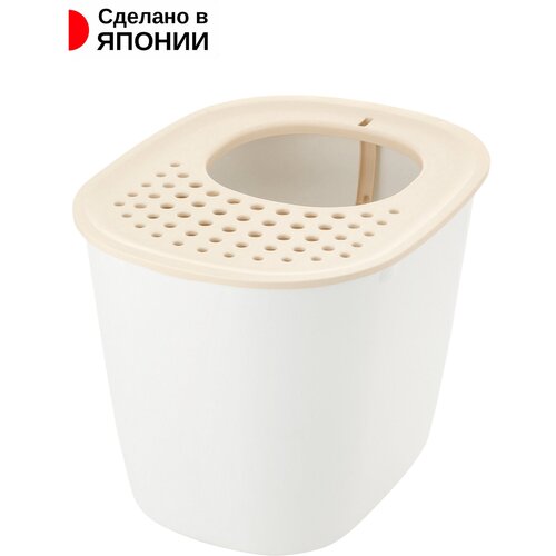 Туалет для кошек / лоток с совком 51х40х37,7 см, белый