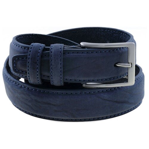 фото Мужской кожаный ремень tony perotti 104814/35/6-115 синий