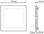 Светильник gauss 940111112, LED, 12 Вт