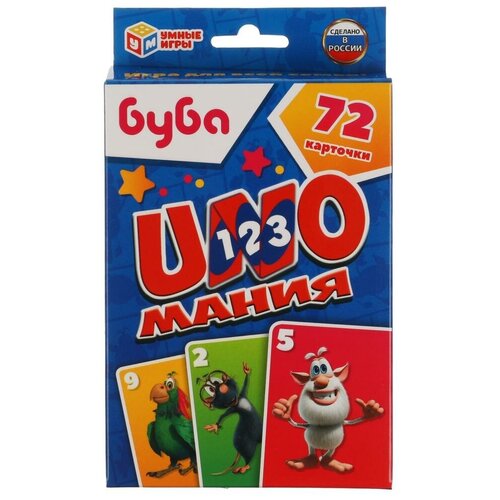 Игра Уномания Буба, карточки УМка 4610136737259