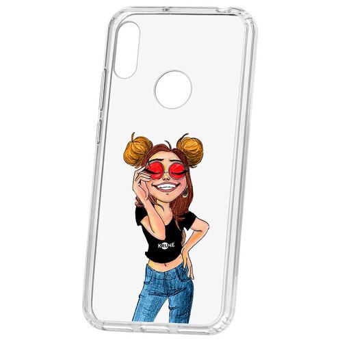 фото Чехол на хонор 8а kruche print smiling кruче