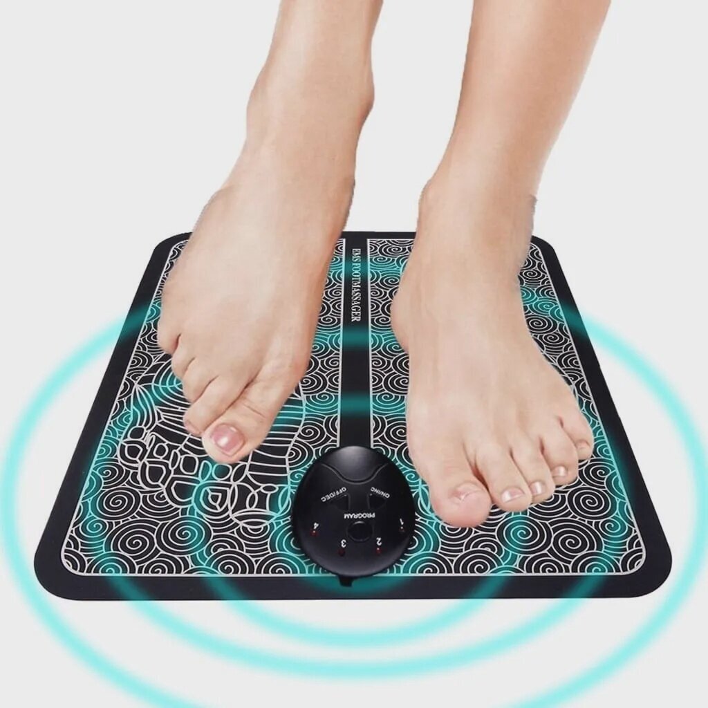 Стимулирующий массажный коврик EMS Foot Massager для ног, массажер для ног, электрический массажёр - фотография № 3