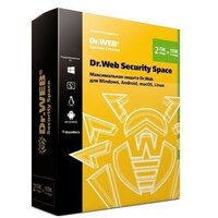Программное обеспечение: Dr. Web Security Space КЗ, 2 ПК 24 месяцa