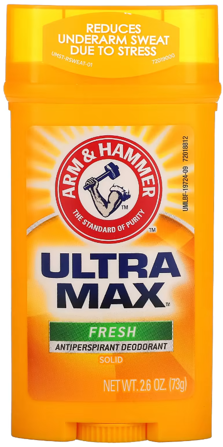 Дезодорант-антиперспирант Arm&Hammer UltraMax Fresh, стик, 73 г