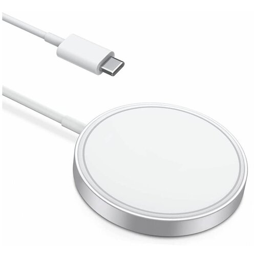 Беспроводное зарядное устройство MagSafe Charger для iPhone 13/13 Pro/12/12 Pro/12 Pro c функцией быстрой зарядки (15W) 15w iphone 13 12 wireless charger car phone holder for iphone 13 12 pro max mini magsafe cradle wireless car charger phone mount