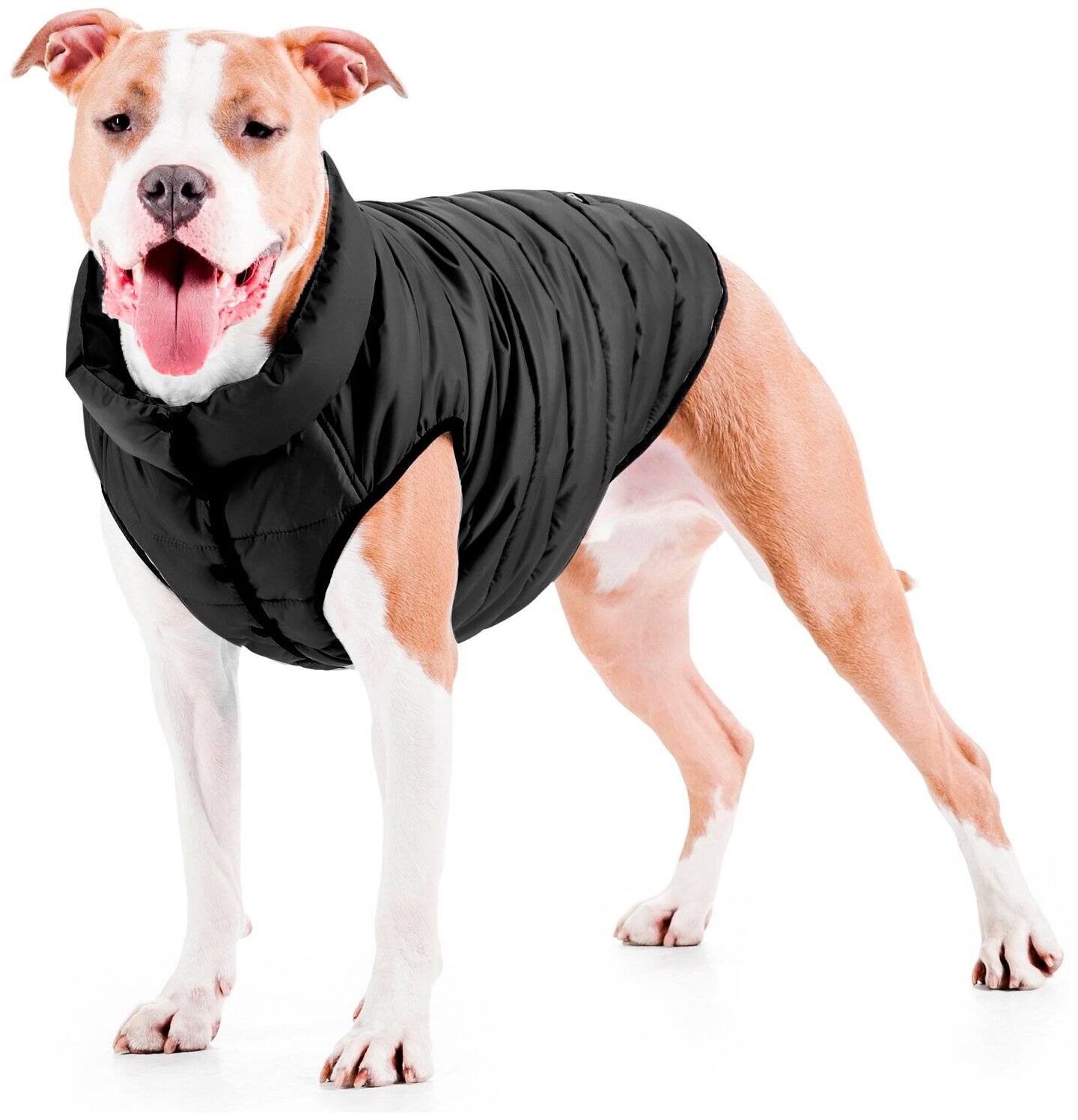 Куртка для собак Collar AiryVest ONE черная (L65) - фотография № 6