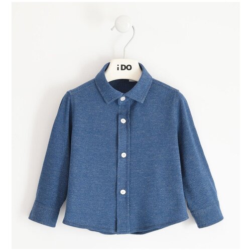 Рубашка Ido, размер 98, синий футболка ido размер 98 белый
