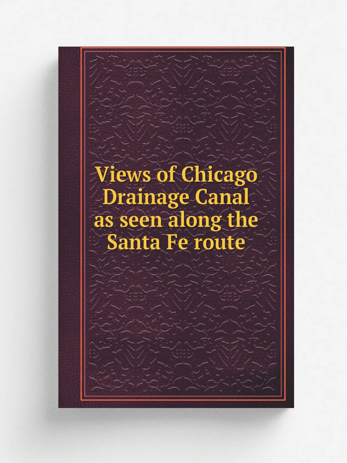 Views of Chicago Drainage Canal as seen along the Santa Fe route