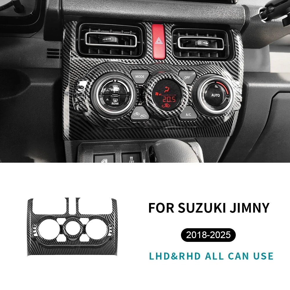 Рамка кондиционера Suzuki Jimny 2018-2025, Black Carbon Style