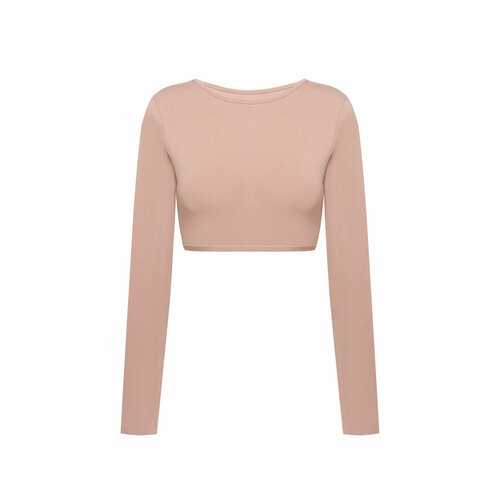 фото Топ petra odaliska cotton, размер l, бежевый