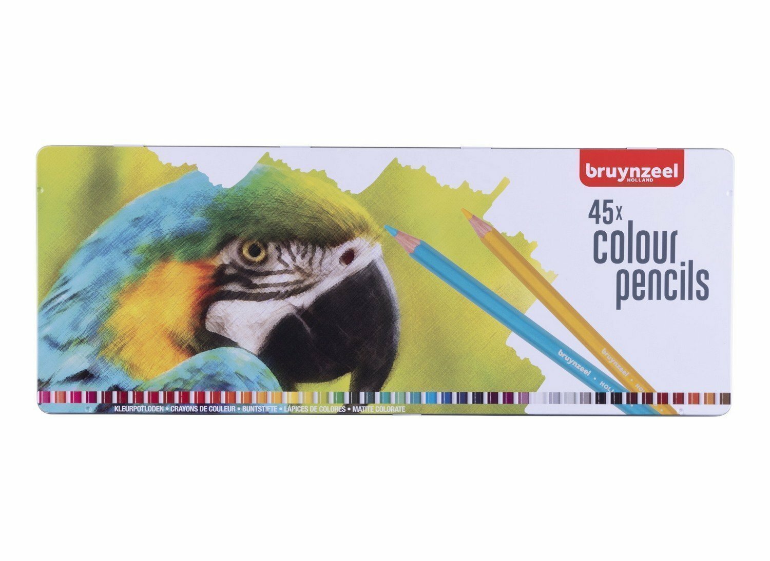 Карандаши цветные Попугаи, 45 цветов Bruynzeel - фото №10