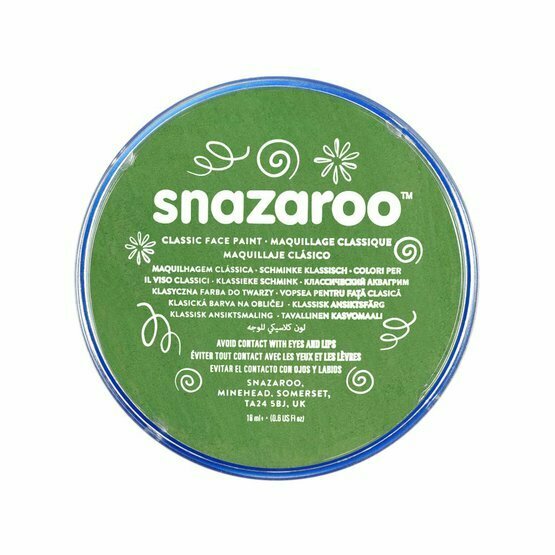 Краска грим для лица и тела Snazaroo, 18 мл, травяной зеленый