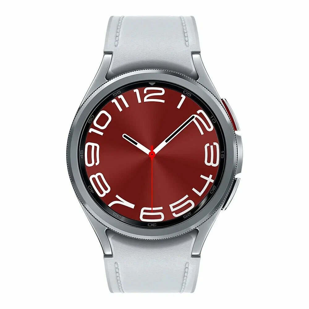 Умные часы Samsung Galaxy Watch 6 Classic 47мм серебристый (SM-R960NZSACIS)