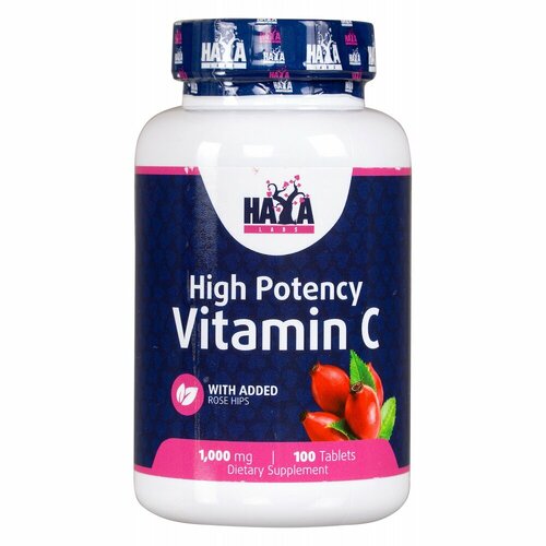 High Potency Vitamin C, 1000 мг / 100 таблеток