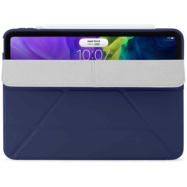 Чеxол-обложка Pipetto для iPad Air 10.9 (2020) Origami Case темно-синий (P045-113-Q) — фото 11