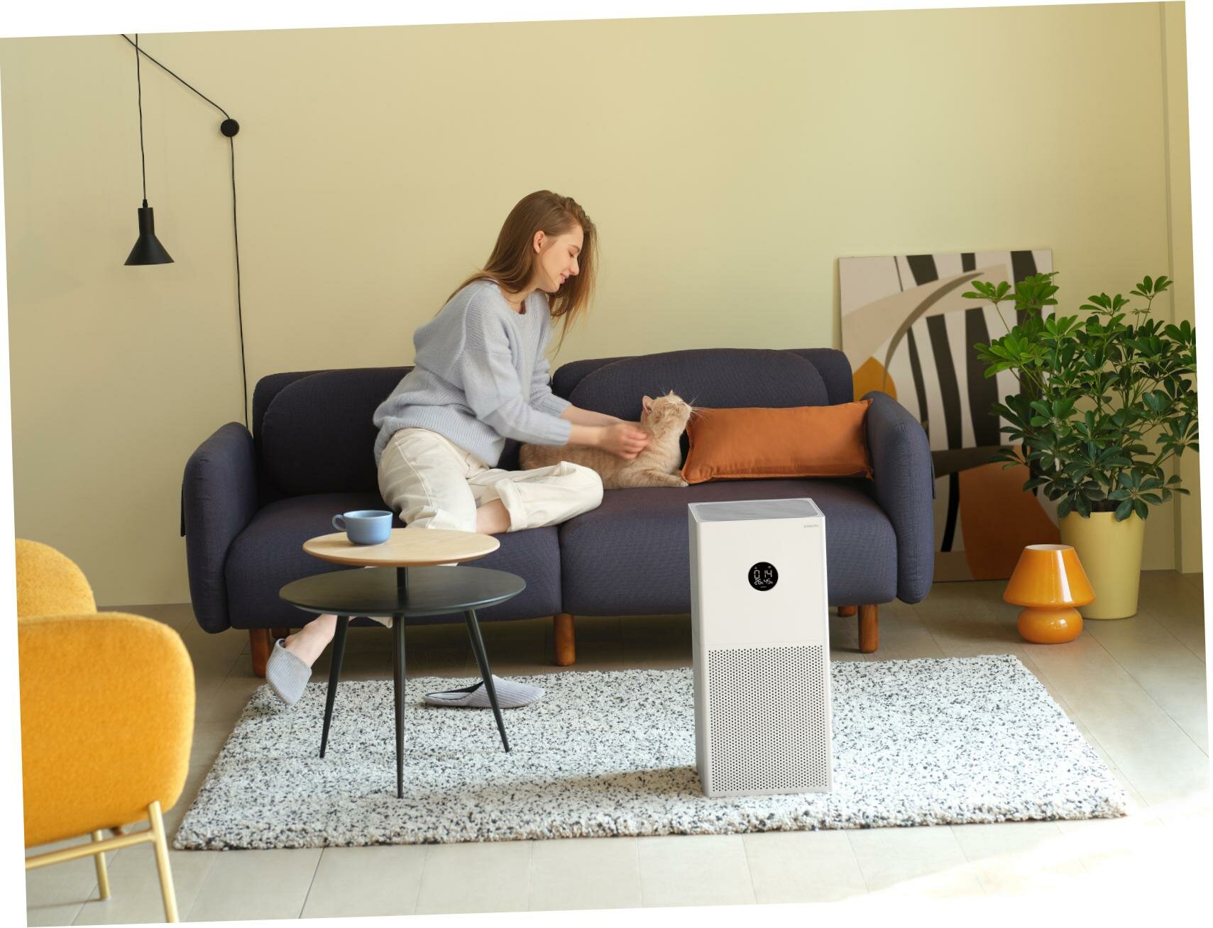 Xiaomi Smart Air Purifier-4 (Lite EU) очиститель воздуха для дома - высокоэффективный многослойный HEPA-фильтр H13 (BHR5274GL)