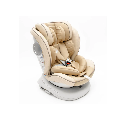 Автокресло детское AmaroBaby Champion Isofix (0-36 кг), Beige автокресло детское amarobaby champion isofix класс d группа 0 1 2 3 бежевый