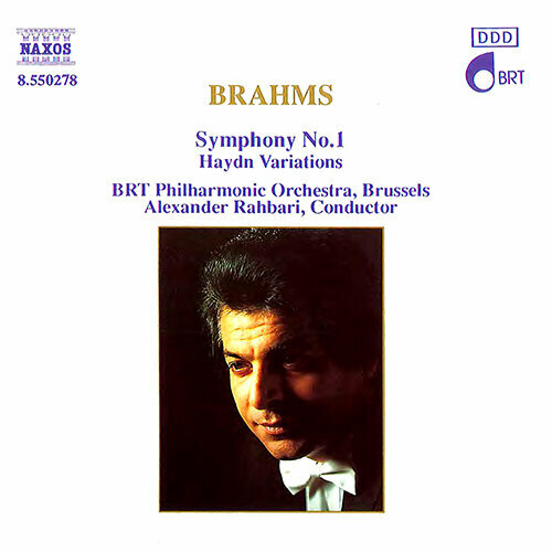 Brahms - Symphony 1 / Haydn Variations- Naxos CD Deu ( Компакт-диск 1шт) классика фирм квинтет live метнер шостакович прокофьев