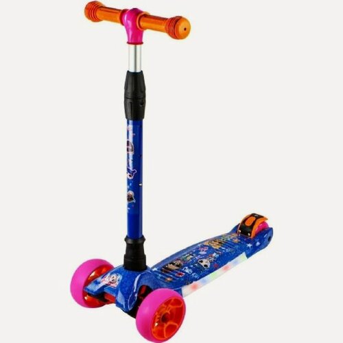 Изображение товара Самокат L.o.l. Surprise! LOL Surprise Т17075, со световыми эффектами в платформе, синий/розовый