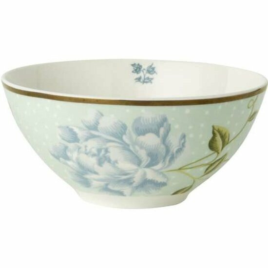 Салатник Laura Ashley Heritage 13см Mint Uni Hoff - фото №1