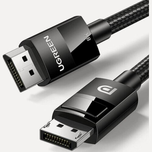 Изображение товара Кабель Ugreen DisplayPort - DisplayPort, 1.4, 3 м, черный