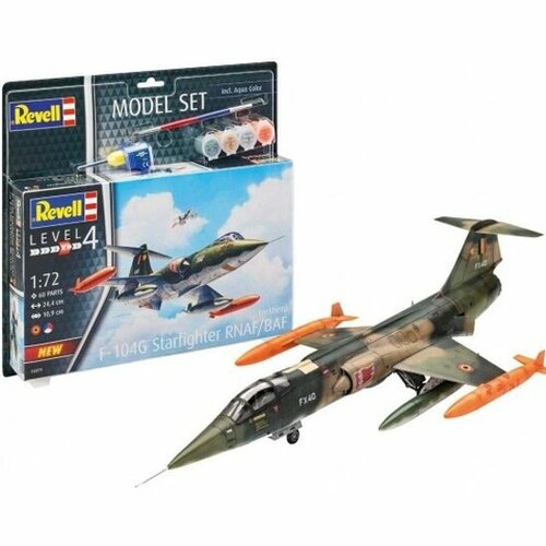 Сборная модель Revell 63879 Локхид F-104 G Starfighter NL