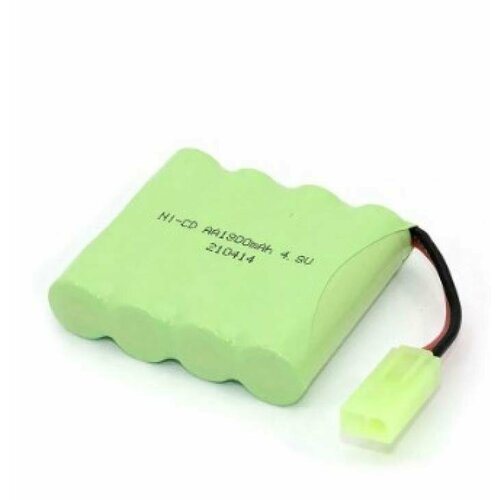 Аккумулятор Ni-Cd 4.8V 1800 mAh AA Flatpack разъем mini Tamiya аккумулятор aa 2500 mah ni mh bp 2 tdm 20 шт