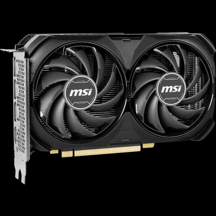 Видеокарта MSI NVIDIA GeForce RTX 4060 Ti 8Gb (RTX 4060 Ti VENTUS 2X BLACK 8G OC)