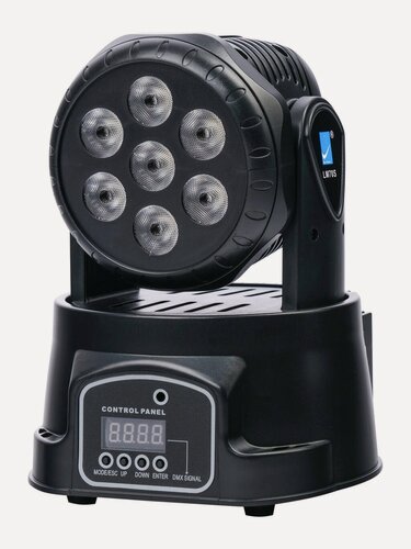 Изображение товара ML70S Моторизированная световая "голова", RGBW, 7х4Вт, Bi Ray