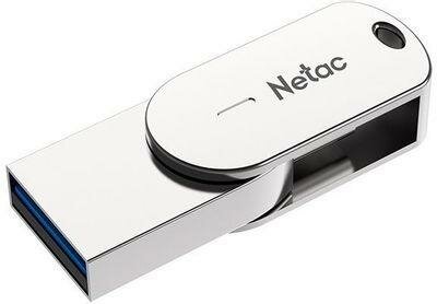 Флеш Диск Netac 32Gb U785C NT03U785C-032G-30PN USB3.0, серый