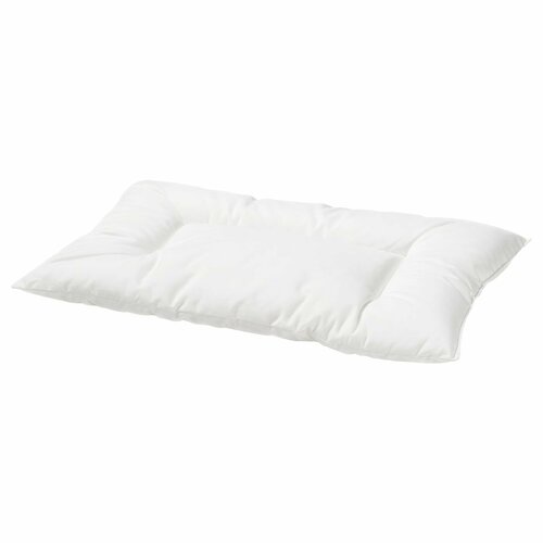Подушка для детской кроватки икеа ЛЕН (IKEA LEN), 35х55 см, белый