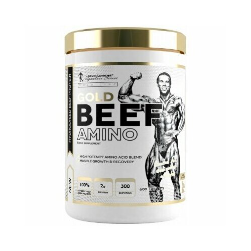 Levrone GOLD BEEF AMINO(300т)Kevin Levrone levrone gold beef amino 600т kevin levrone