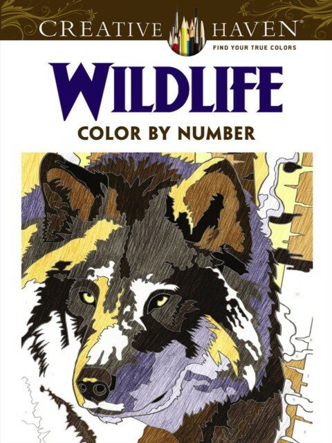 Pereira Diego Jourdan "Creative Haven Wildlife Color by Number Coloring Book"