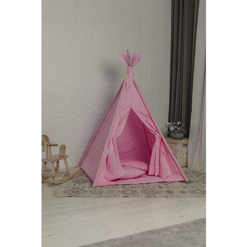 Вигвам для детей, 130х100х100, бязь, палатка, 2 подушки