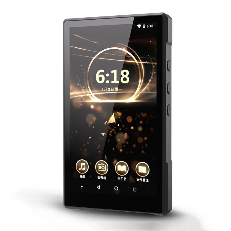 Флагманский Hi-Fi аудио-и видеоплеер, MP3 MP4 WIFI сеть, двухсторонний Bluetooth FM 1080P 5-дюймовый HD сенсорный экран Walkman Android 8,1