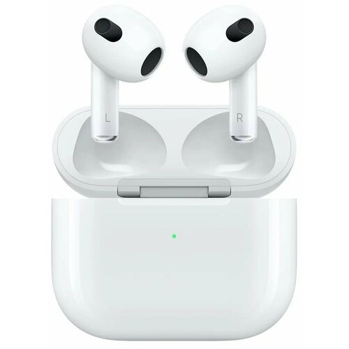 Беспроводные наушники Apple AirPods 3 Lightning Charging Case белый 16990₽