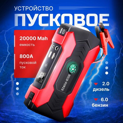Пусковое устройство для автомобиля 20000 мАч 156800₽
