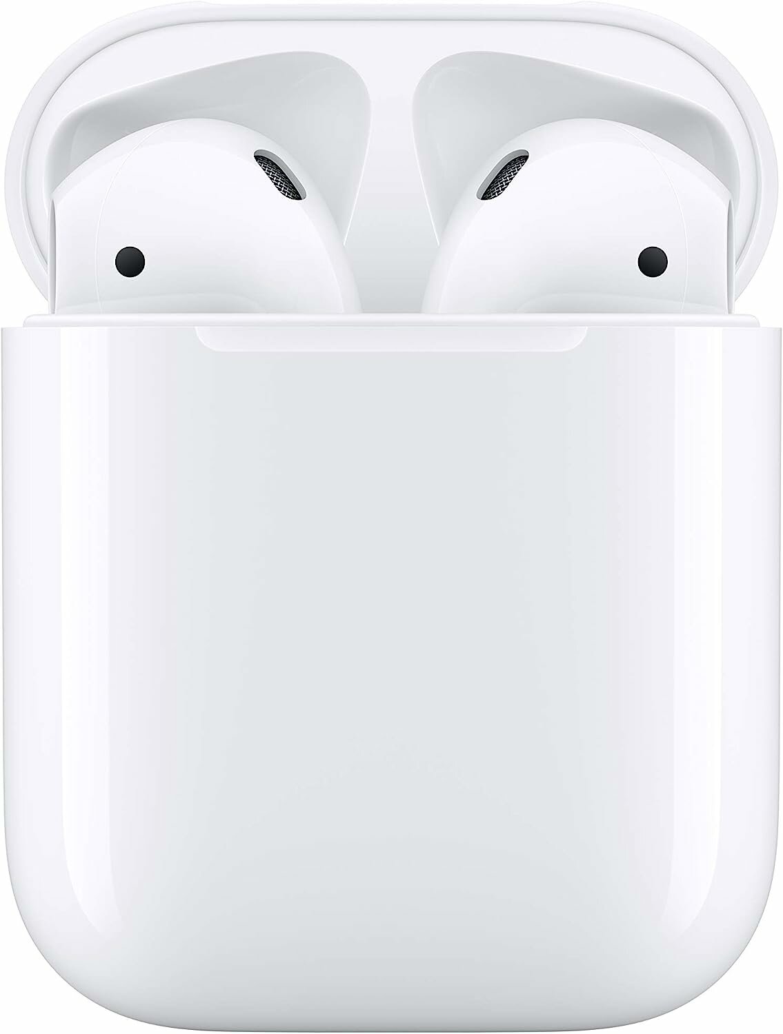 Беспроводные наушники Apple AirPods 2 с зарядным футляром, Lightning, белый