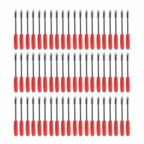 50 шт 45 градусов виниловый резак лезвия плоттера MyPads совместим с Graphtec CB09U CB09 силуэт Камея режущий нож Крикут Мейкер 2502₽